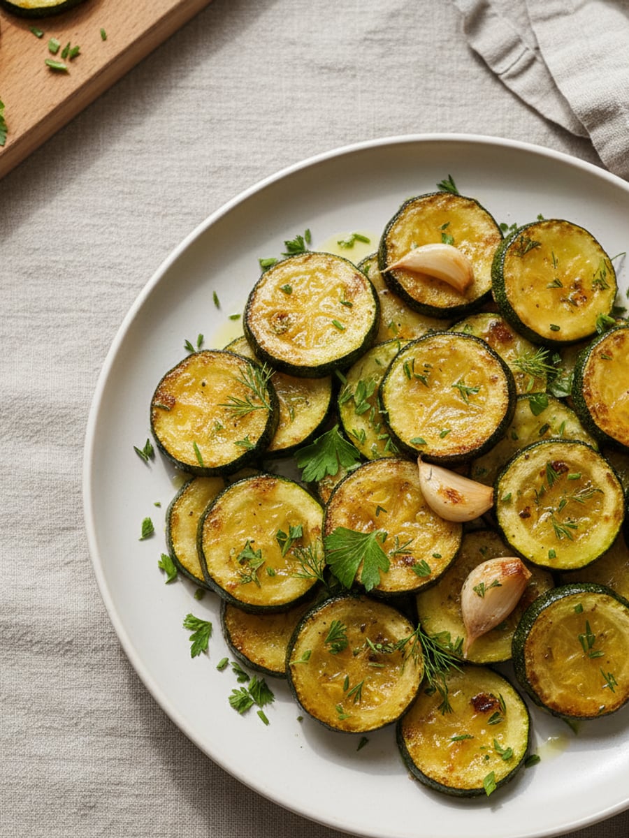 AI-bild: Stekt zucchini