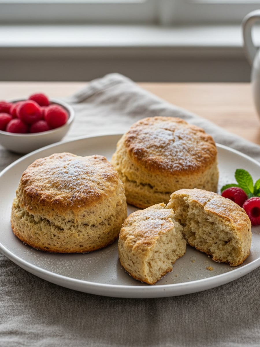 AI-bild: LCHF-scones söta