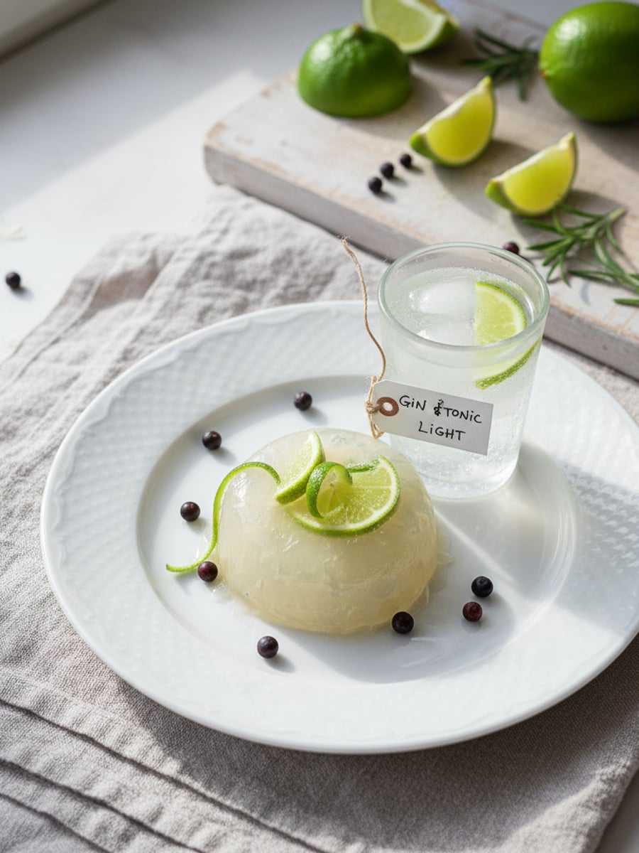 AI-bild: Gin & tonic light