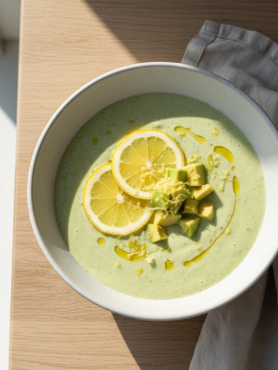 AI-bild: Ingefära-citron smoothie