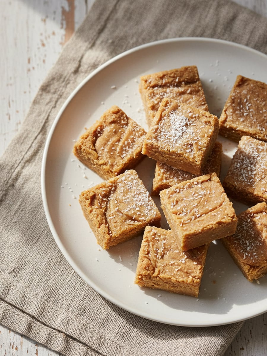AI-bild: Jordnötssmör-fudge