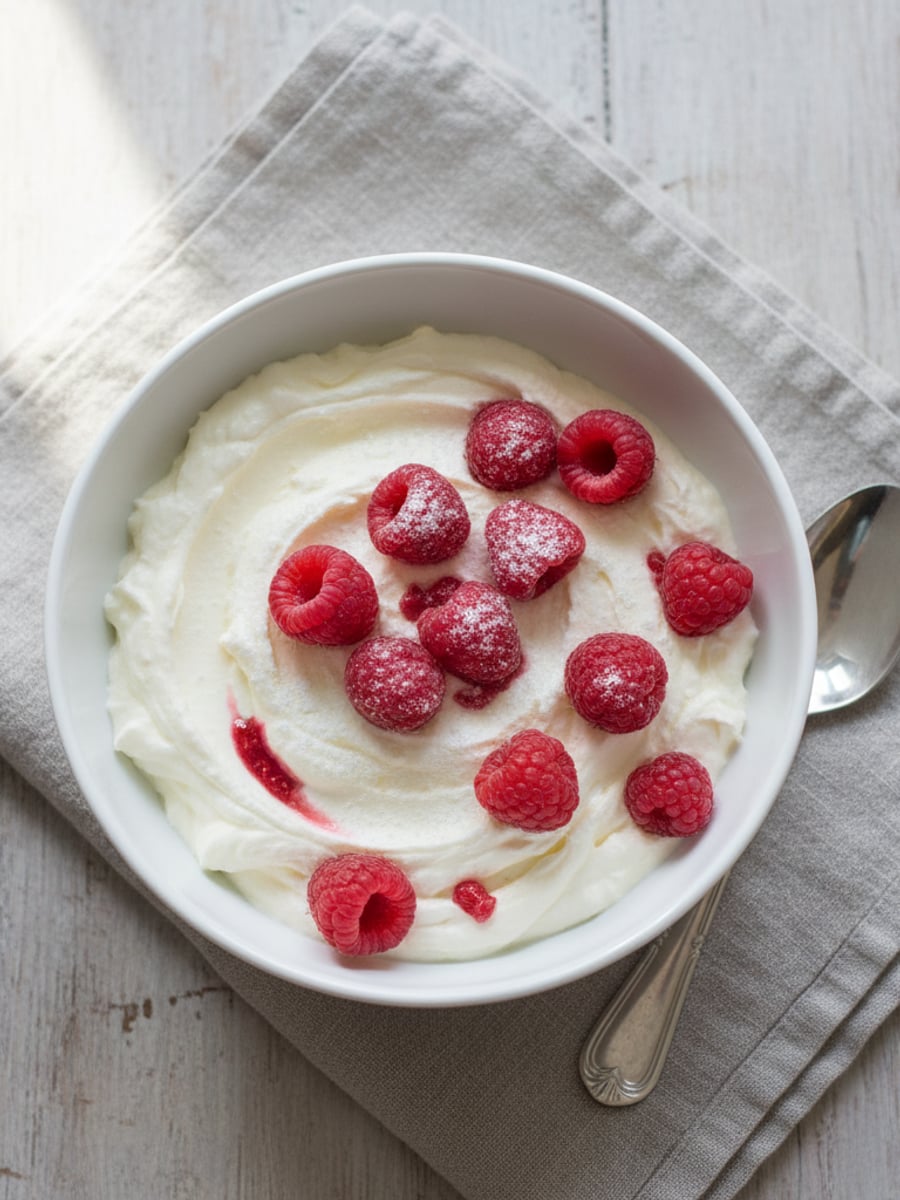 AI-bild: Mascarpone-bär-bowl