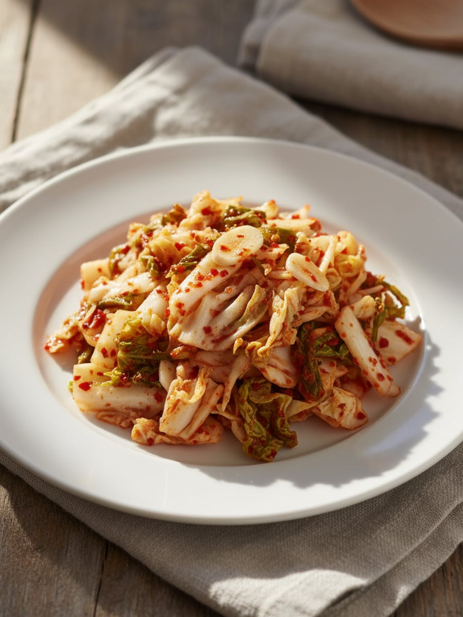AI-bild: Hemmagjord kimchi (vitkål)