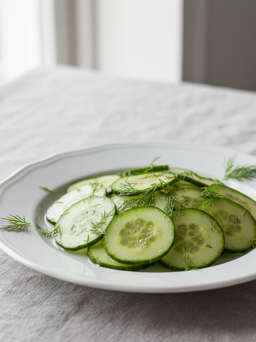 AI-bild: Picklad gurka med dill