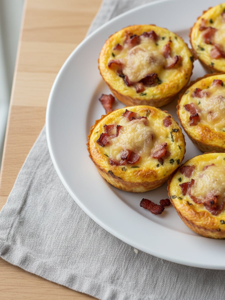 AI-bild: Egg cups (bakade ägg)