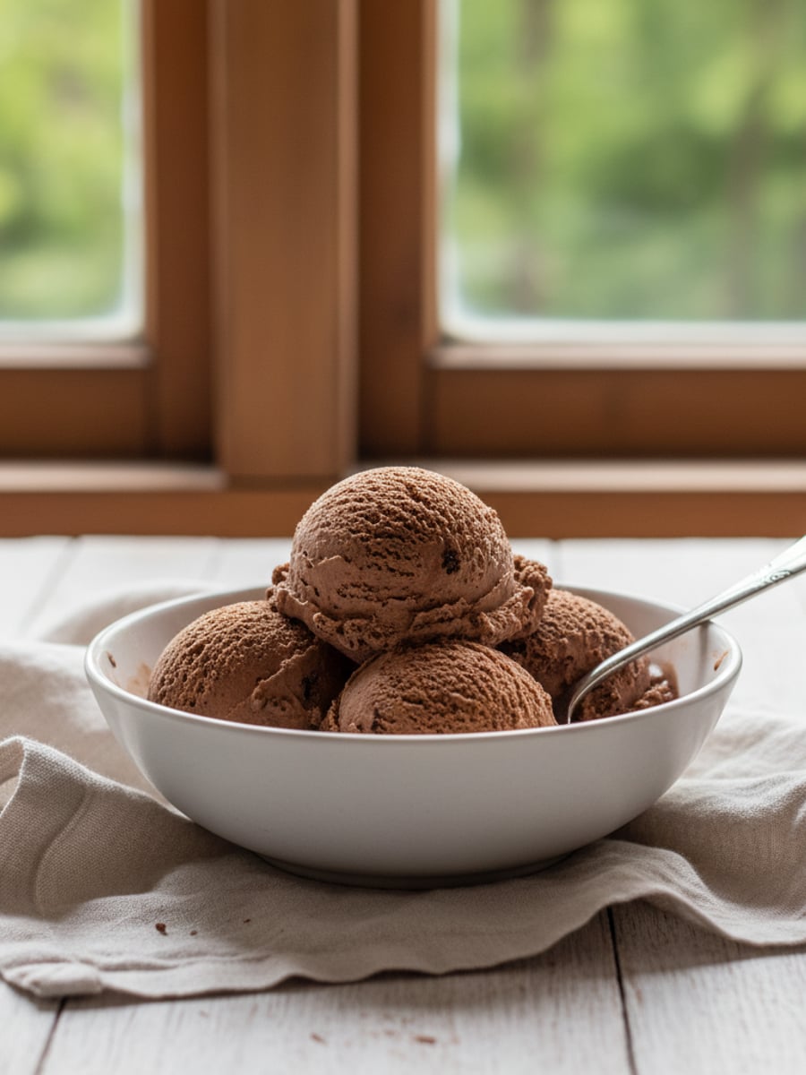 AI-bild: Chokladglass