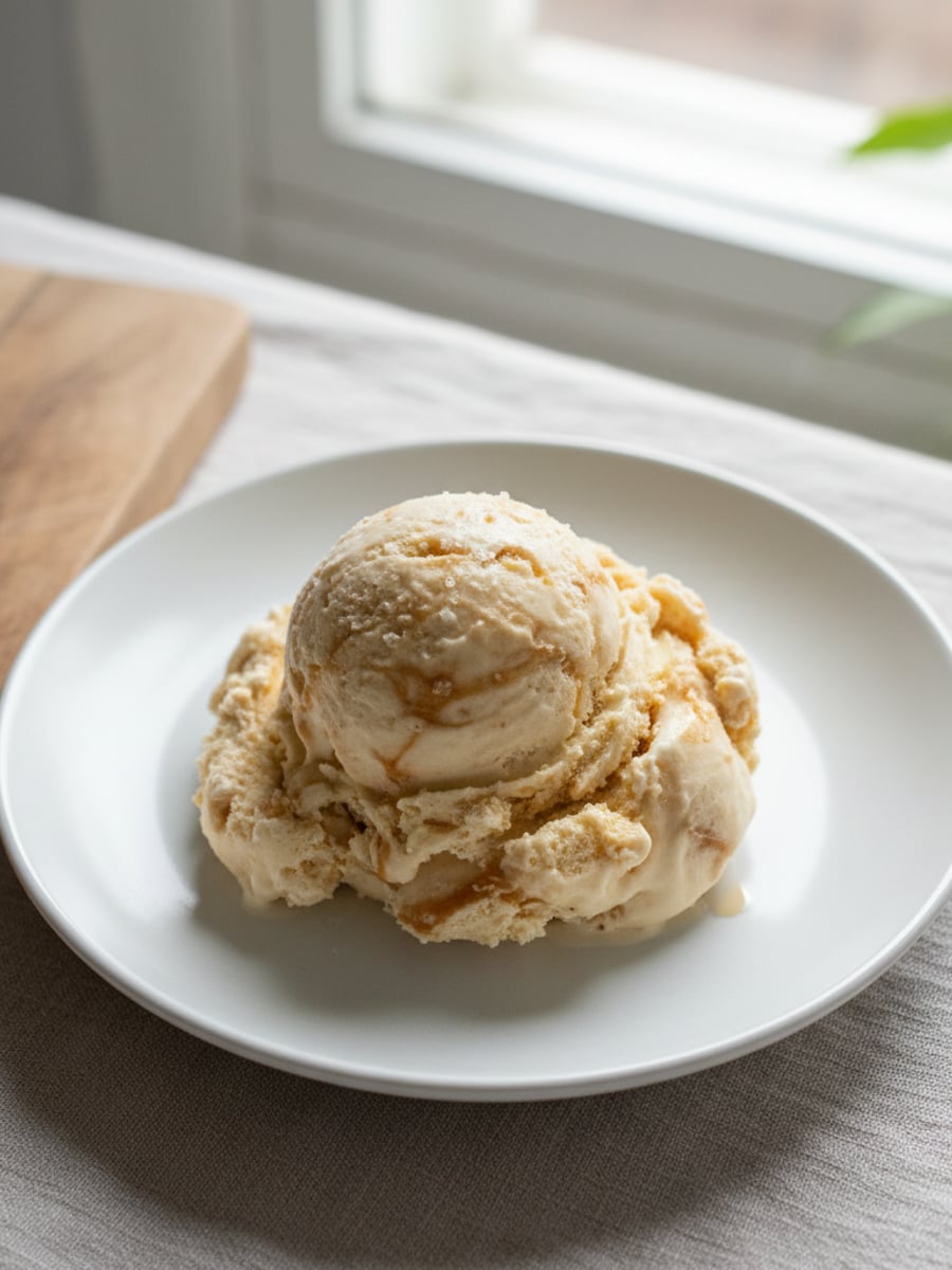 AI-bild: Nick's Sea Salt Caramel (köpt glass)