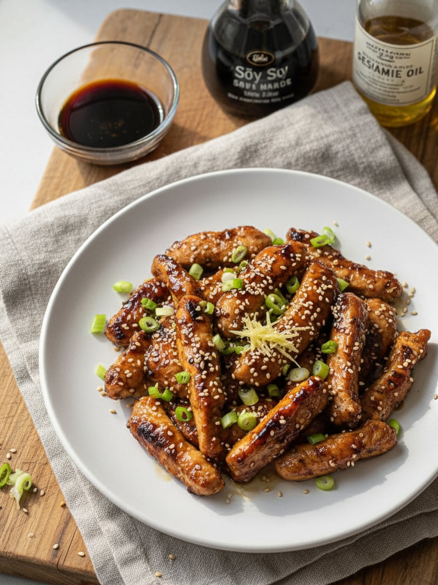 AI-bild: Asiatisk grillmarinad (soja-ingefära)