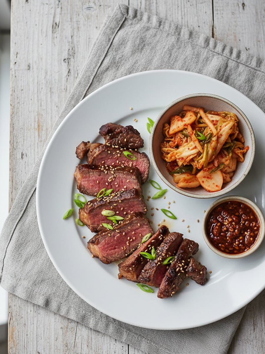 AI-bild: Korean BBQ kalbi (LCHF)