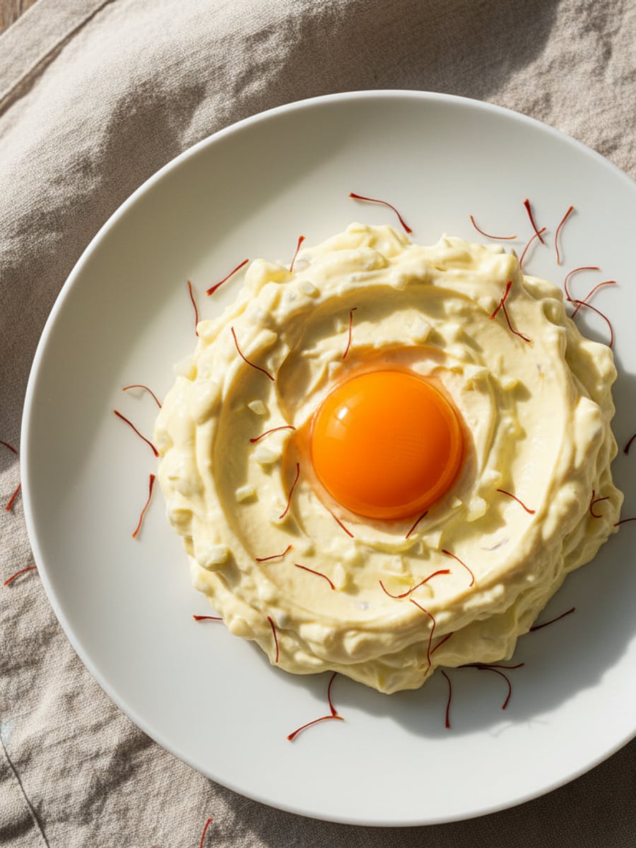 AI-bild: Saffran-aioli
