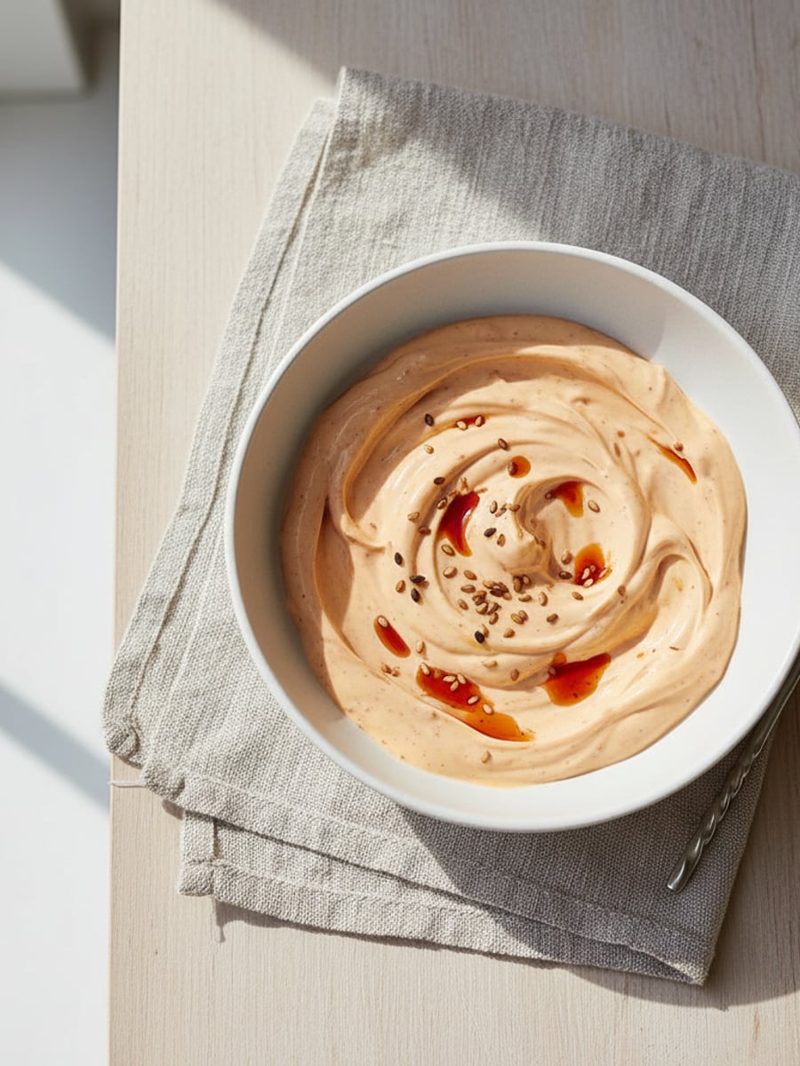 AI-bild: Gochujang-majonnäs