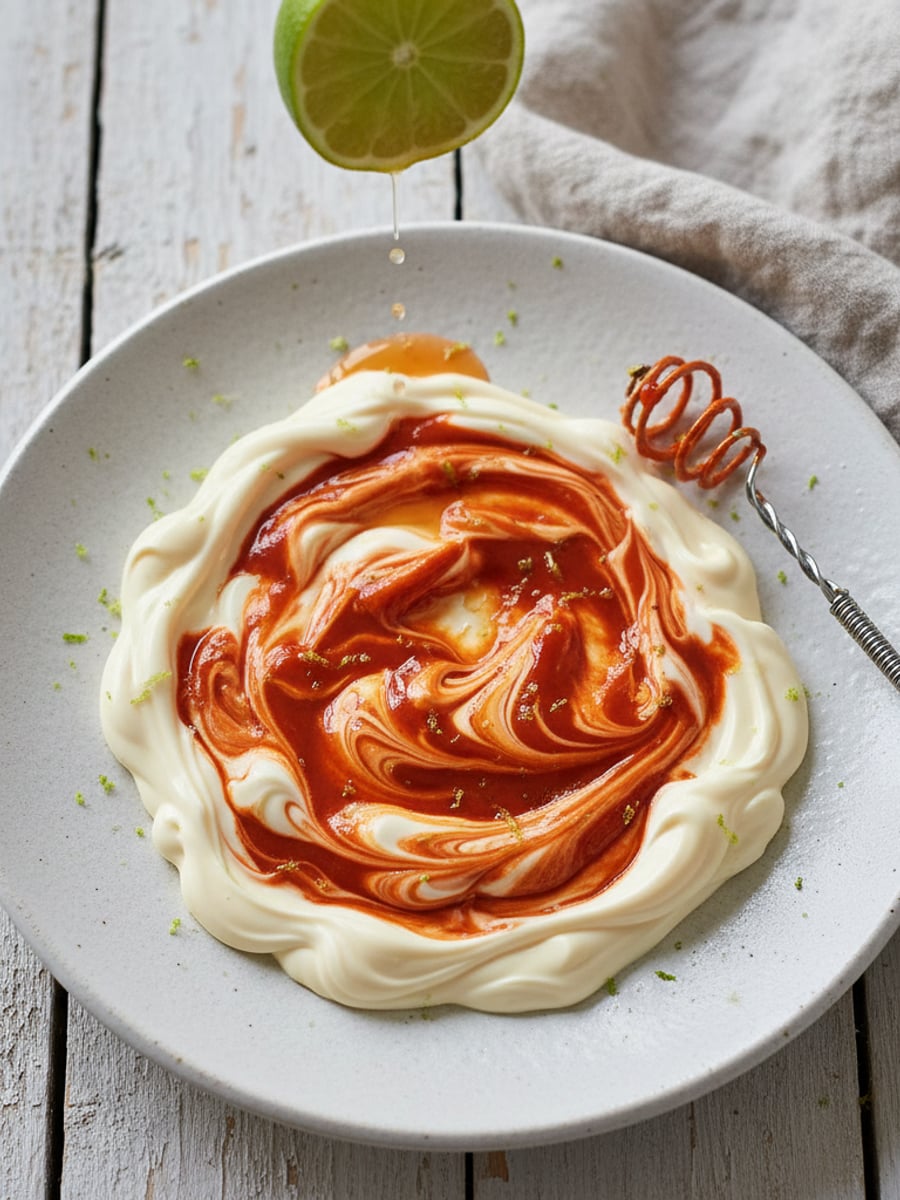 AI-bild: Sriracha-majo