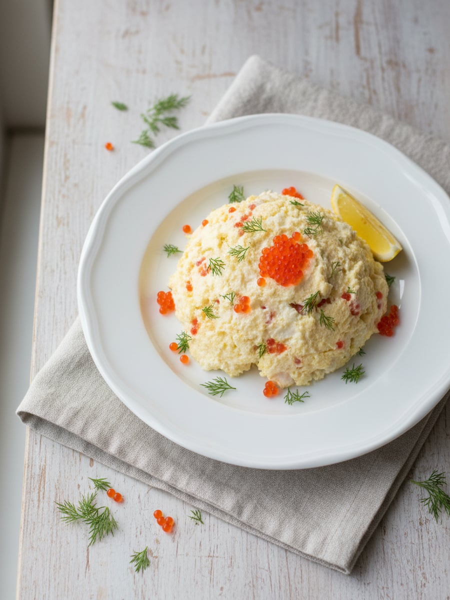 AI-bild: Ägg-paté med rom