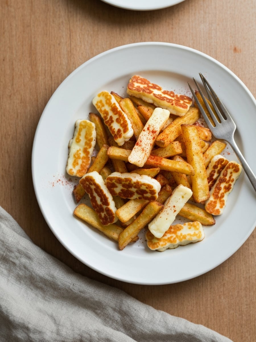 AI-bild: Halloumi-fries