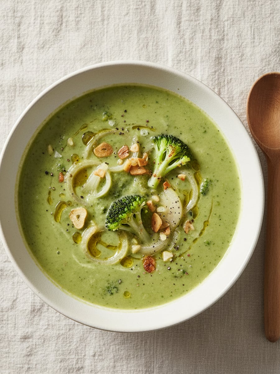 AI-bild: Broccolisoppa