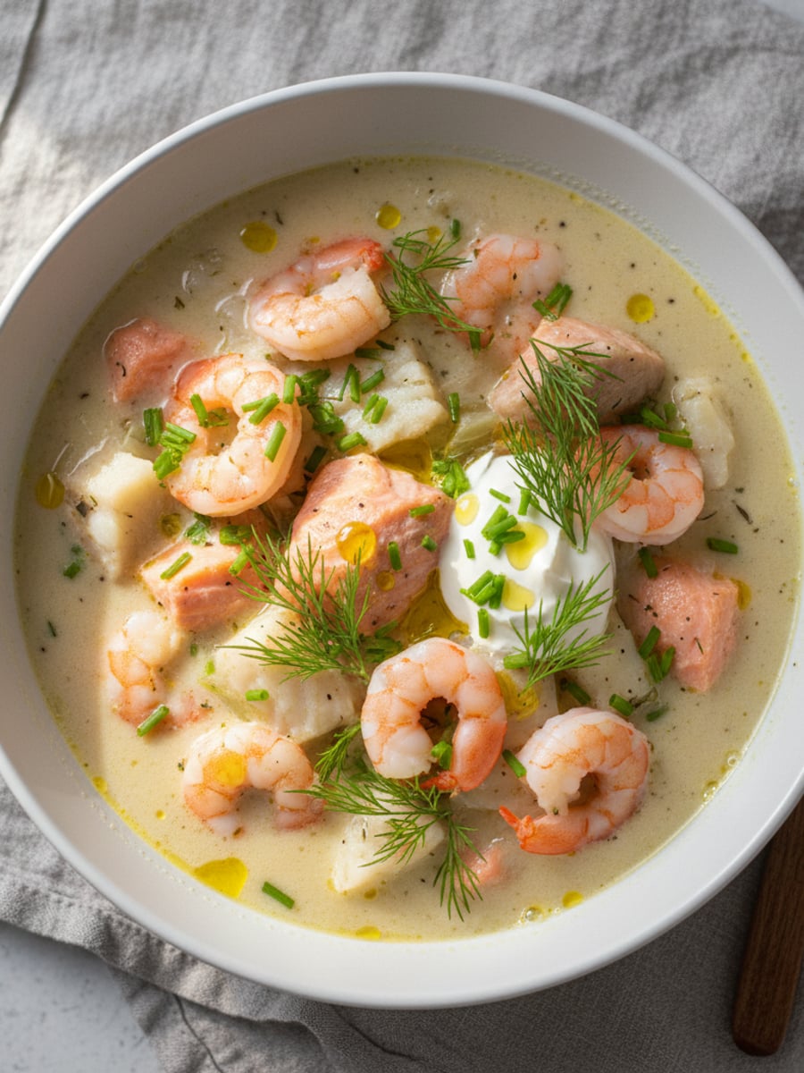 AI-bild: Fisksoppa