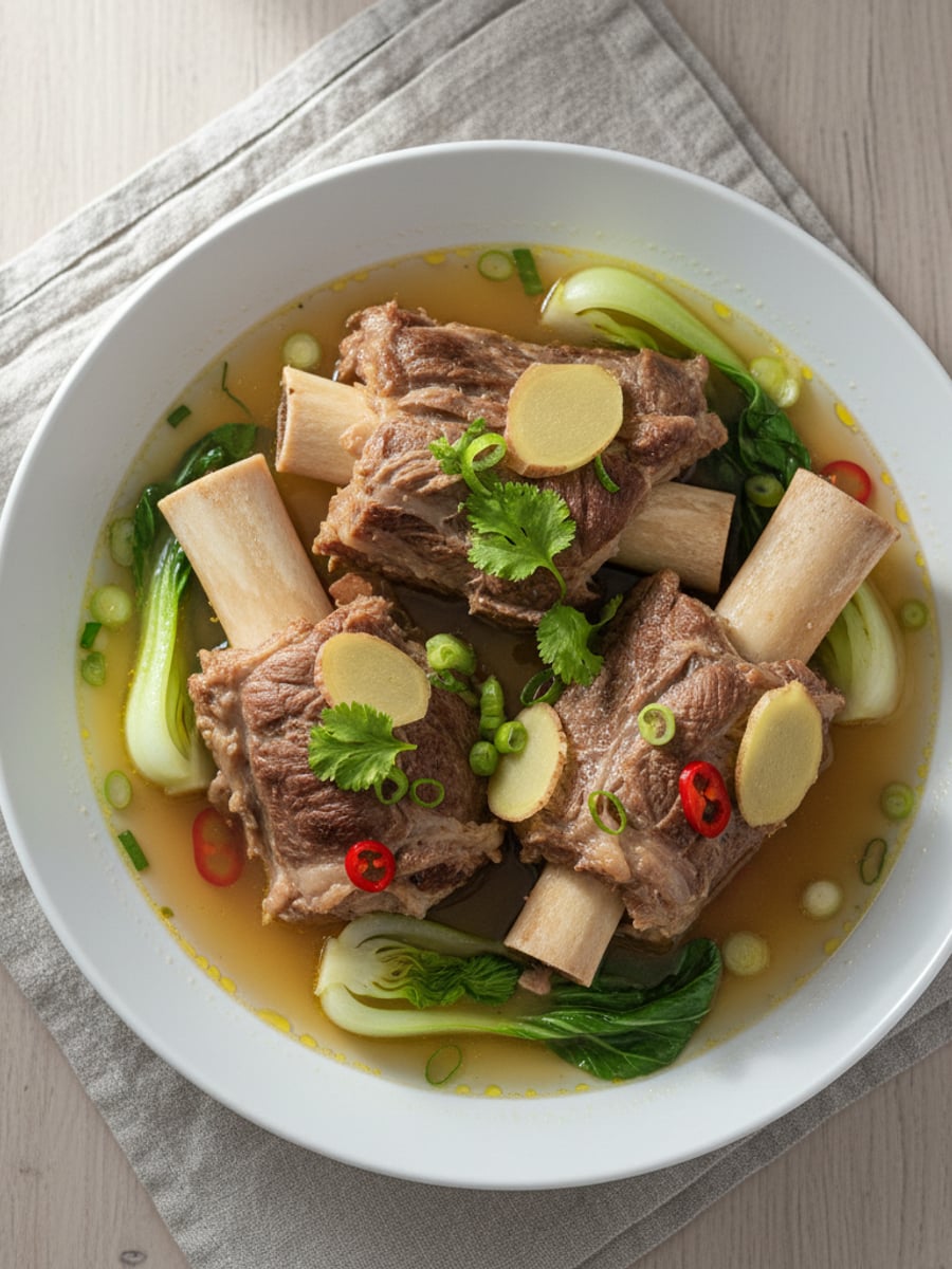 AI-bild: Taiwanesisk bensoppa