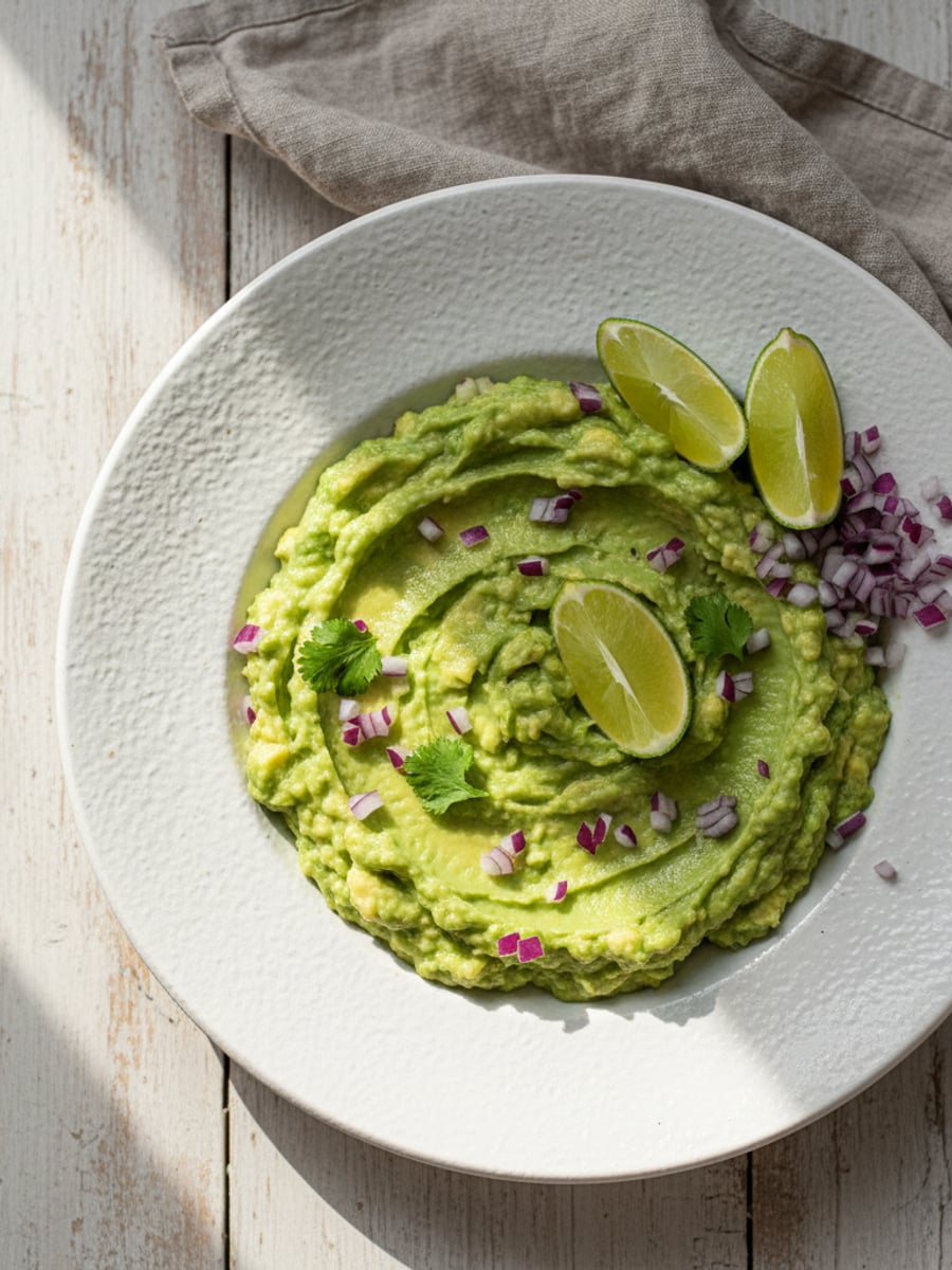 AI-bild: Klassisk guacamole