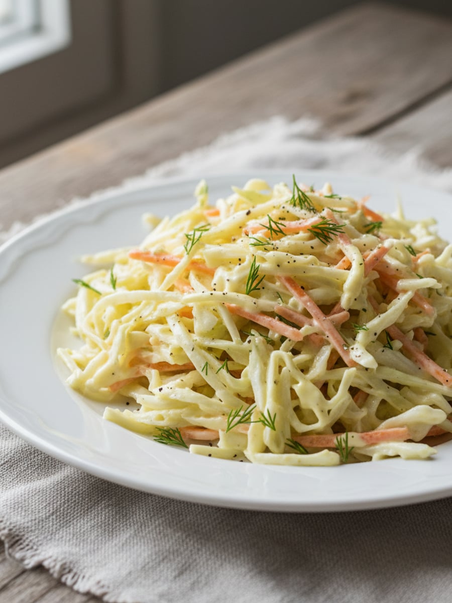 AI-bild: LCHF-coleslaw